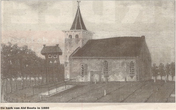 de parochiekerk in old beets