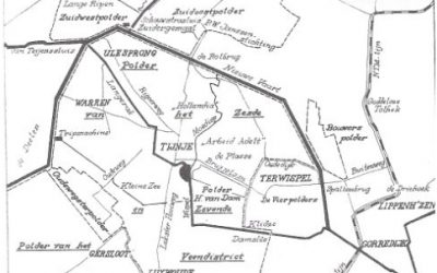 1868 waterschap de Groote Veenpolder in Opsterland en Smallingerland kwam tot stand