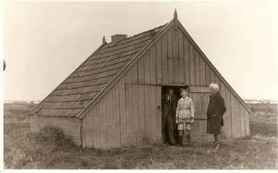 De woningen van de verveners